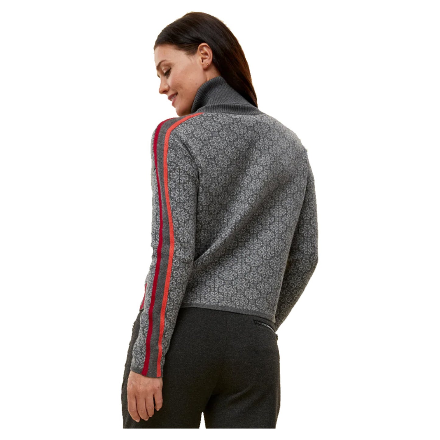 Krimson Klover Marisol Women's Cowlneck Sweater - CHARCOAL - M