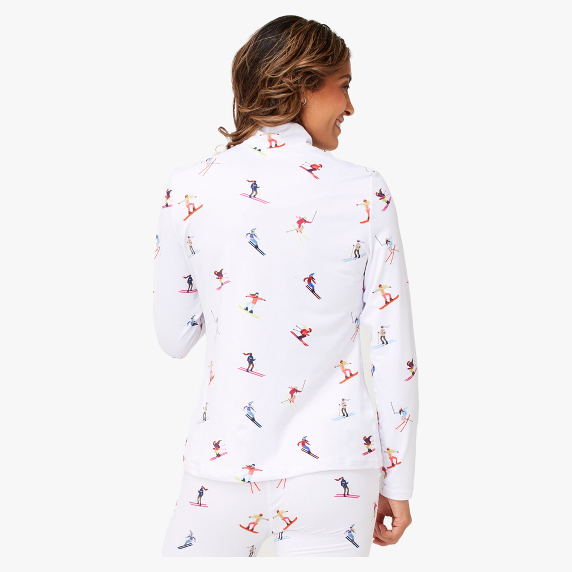 Krimson Klover Multi Skier Women's Top - White - XL