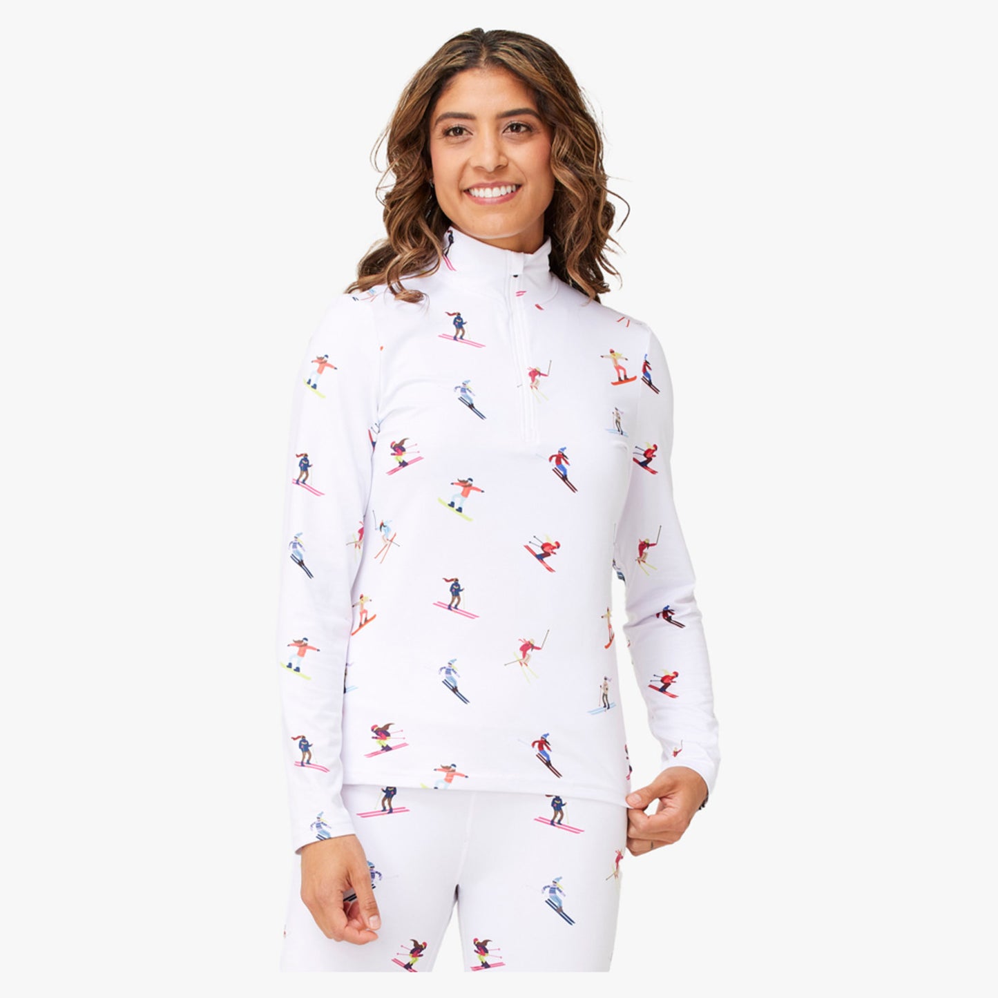 Krimson Klover Multi Skier Women's Top - White - XL