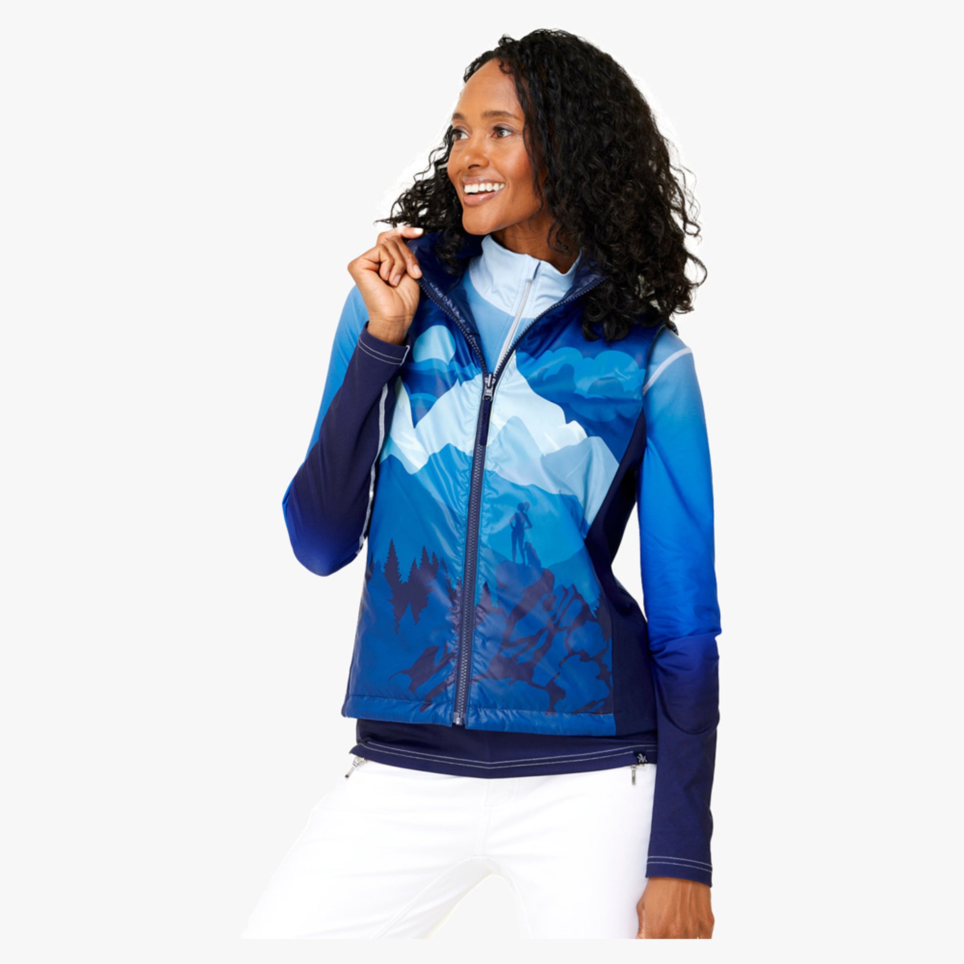 Krimson Klover Sela Reversible Women's Vest - NAVY - XS