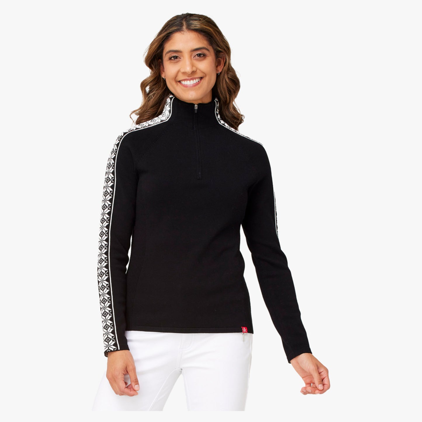 Krimson Klover Slalom Women's Zip Neck - Black - XL