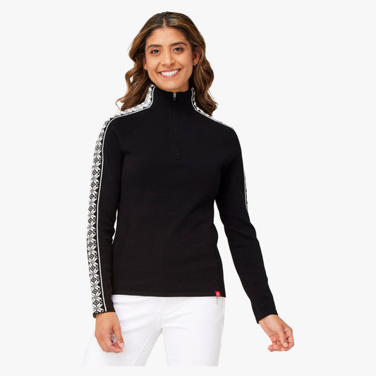 Krimson Klover Slalom Women's Zip Neck - Black - XL