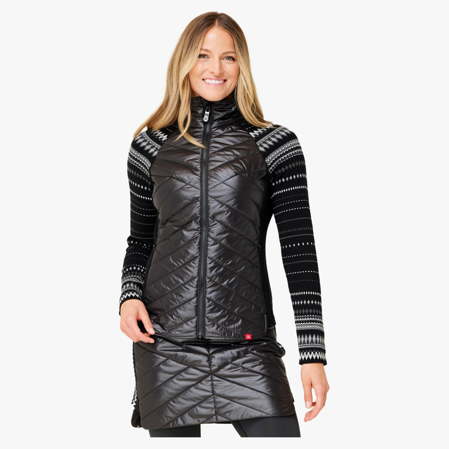 Krimson Klover Switchback Women's Jacket - BLACK ZIGGY - XS