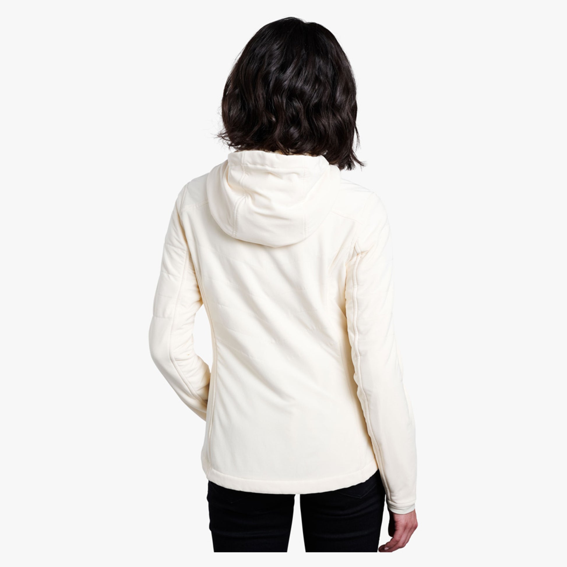 Kuhl Aero Women's Fleece Hoody - Ivory - XL