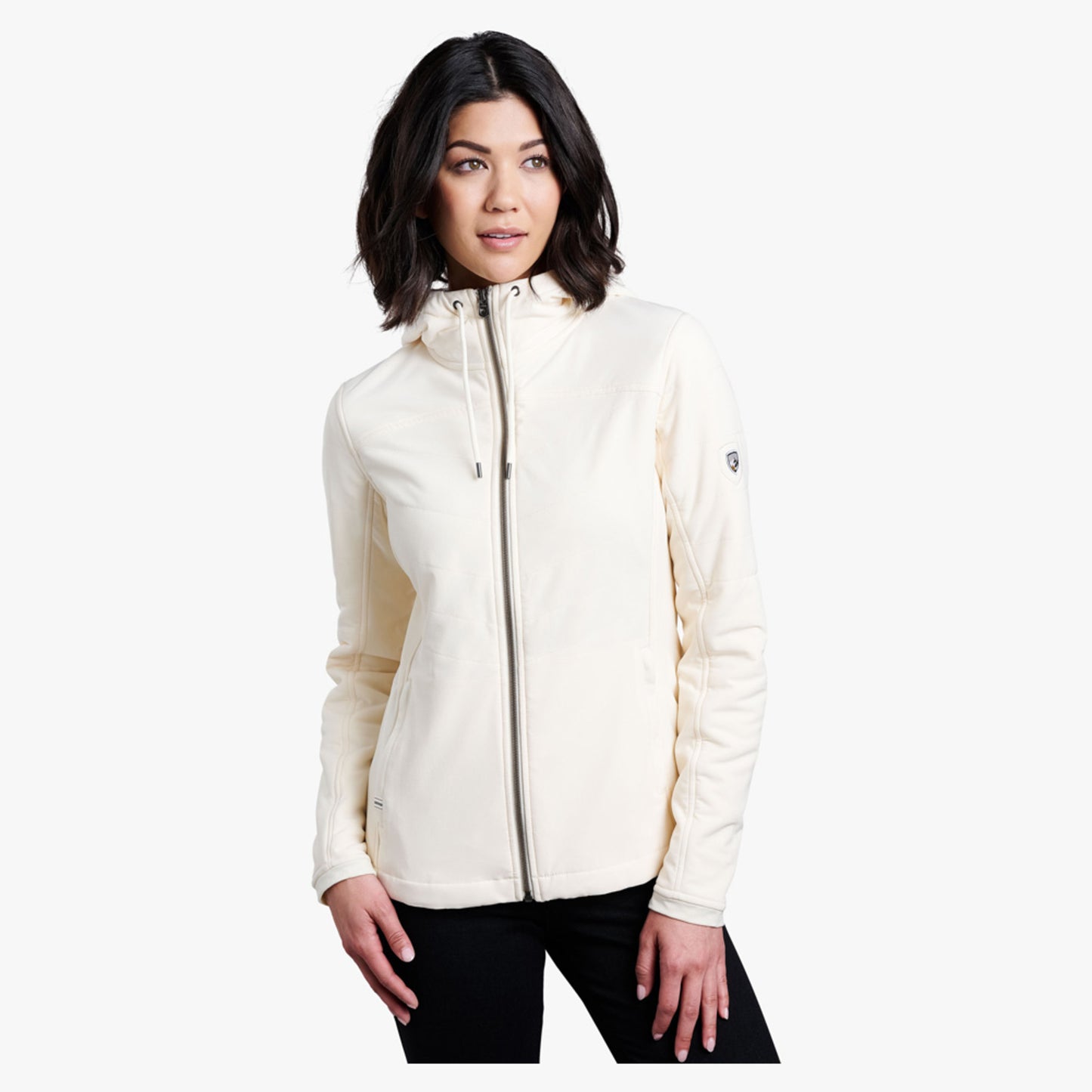 Kuhl Aero Women's Fleece Hoody - Ivory - XL