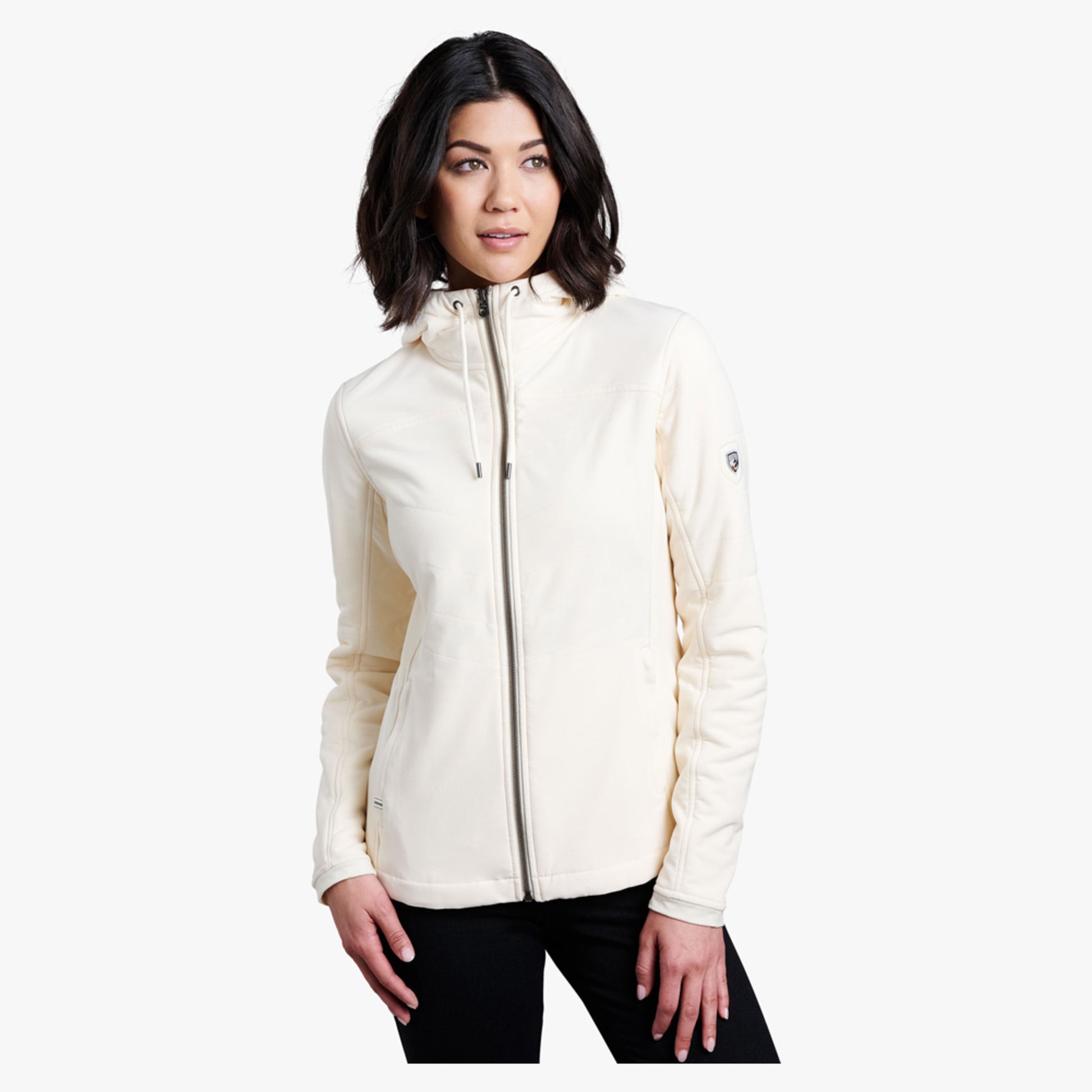 Kuhl Aero Women's Fleece Hoody - Ivory - XL