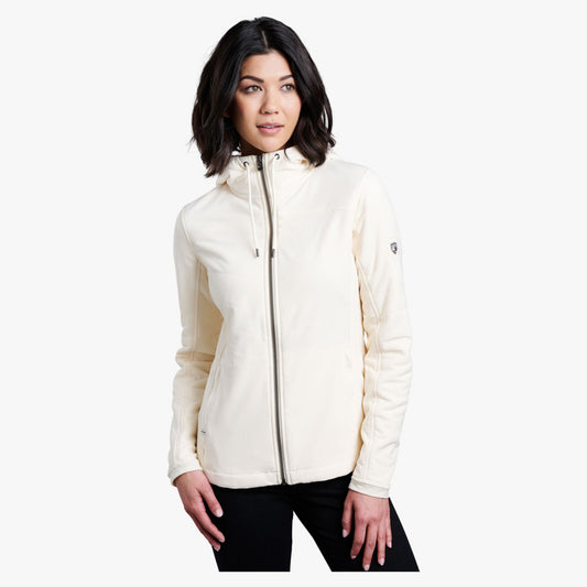 Kuhl Aero Women's Fleece Hoody - Ivory - XL