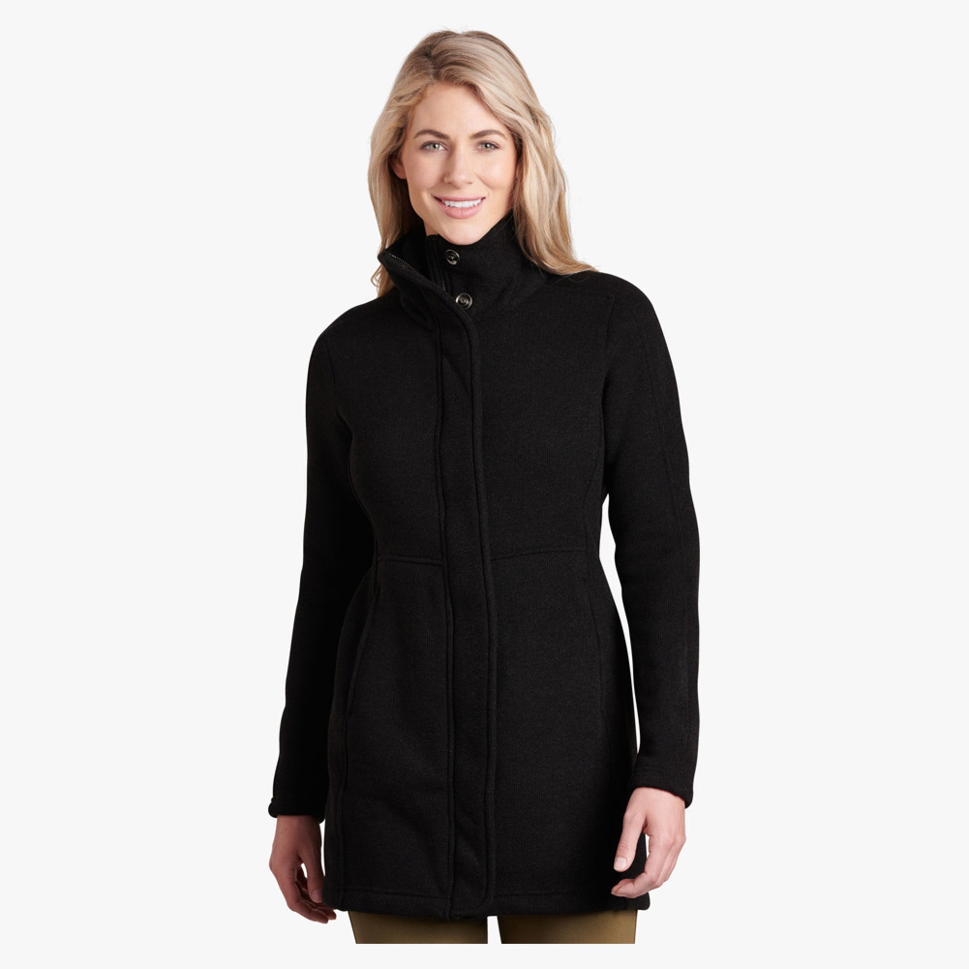 Kuhl Highland Women's Long Jacket - Black - XL