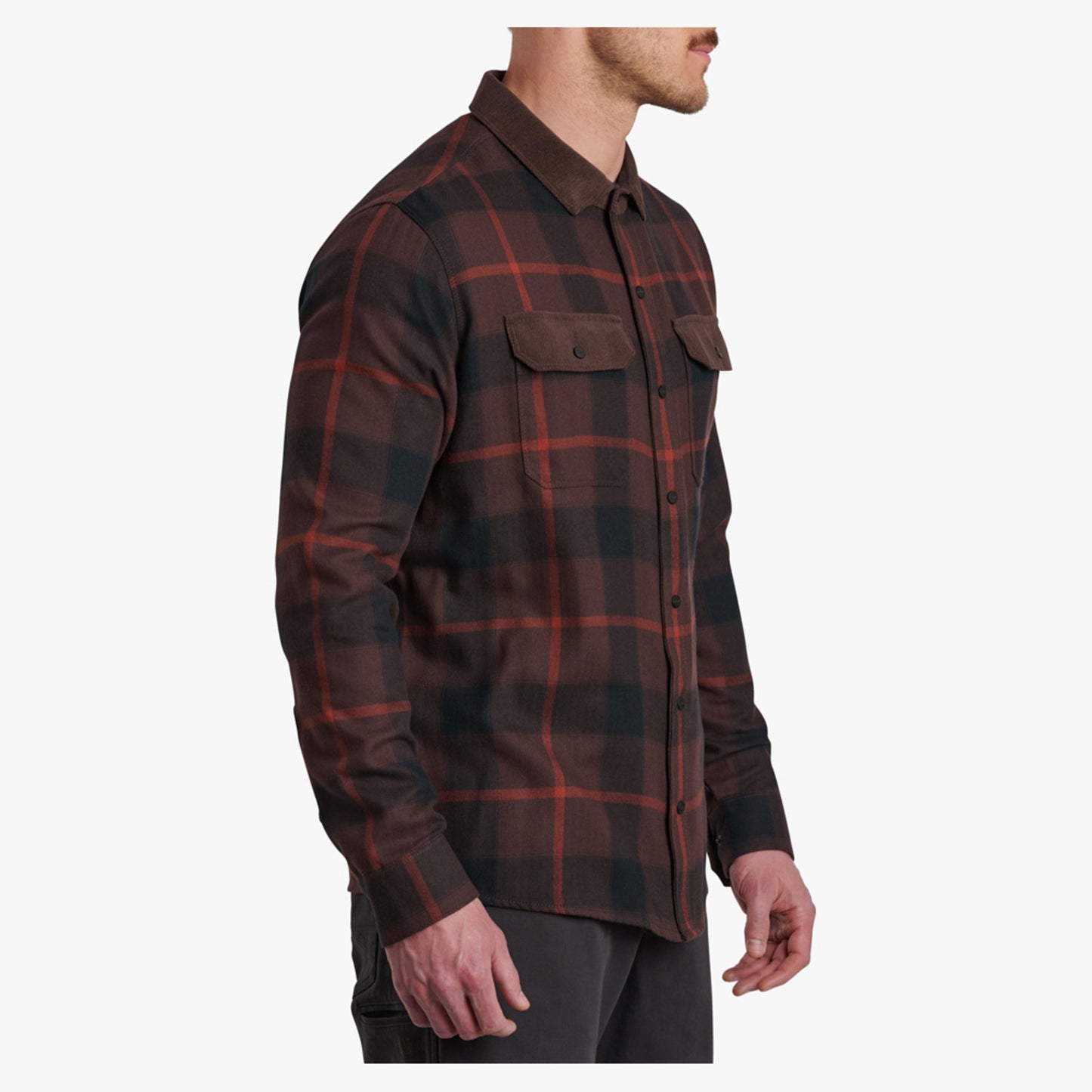 Kuhl Khaos Men's Flannel - Hickory - XL