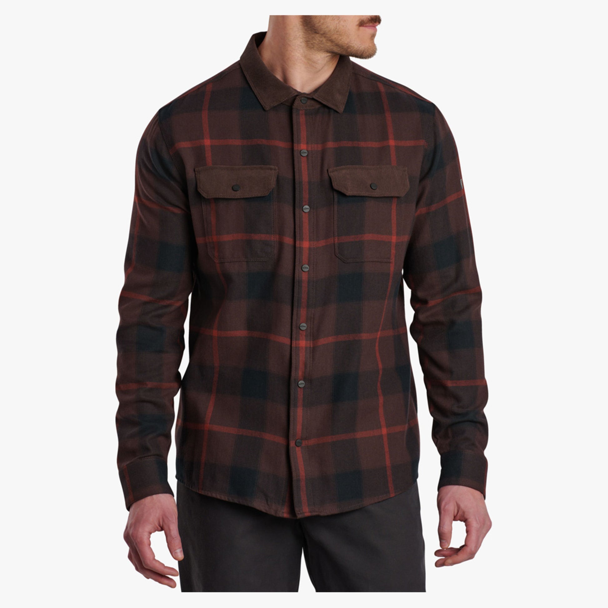 Kuhl Khaos Men's Flannel - Hickory - XL