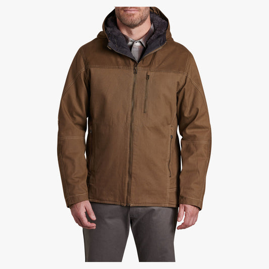 Kuhl Law Fleece Lined Men's Hoody - Dark Khaki - XL