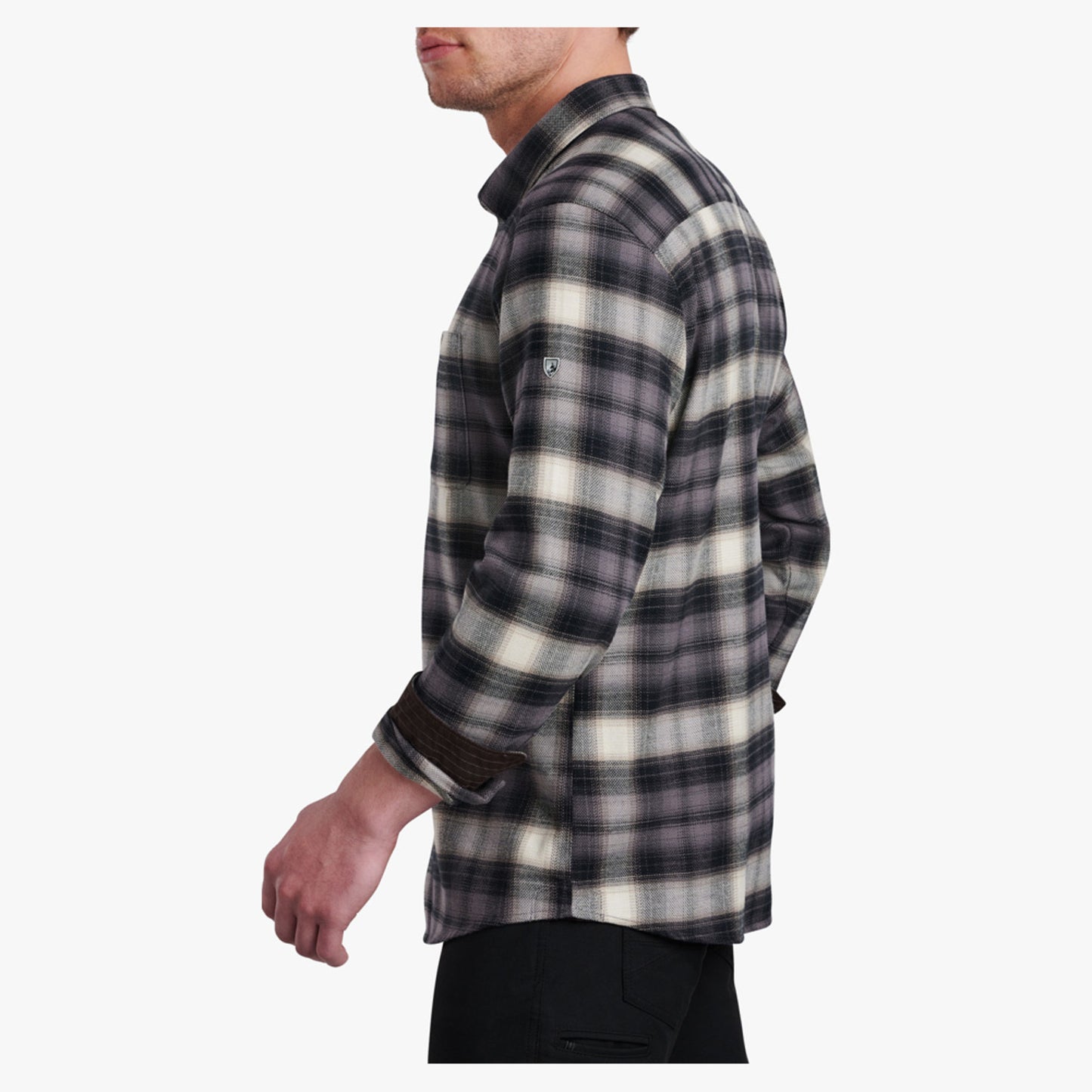 Kuhl Law LS Men's Flannel - Black Sand - XXL