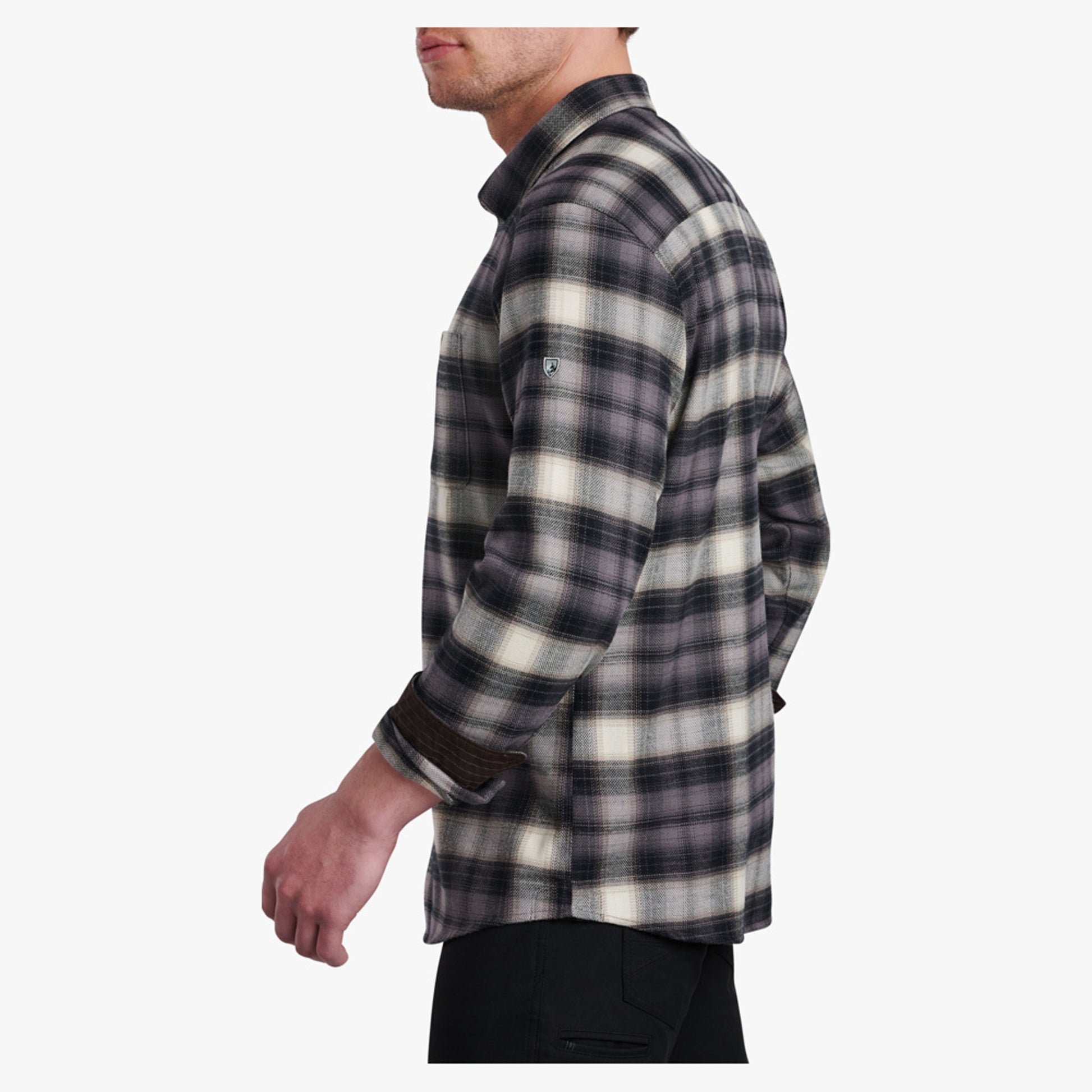 Kuhl Law LS Men's Flannel - Black Sand - XXL
