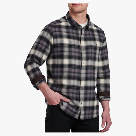 Kuhl Law LS Men's Flannel - Black Sand - XXL