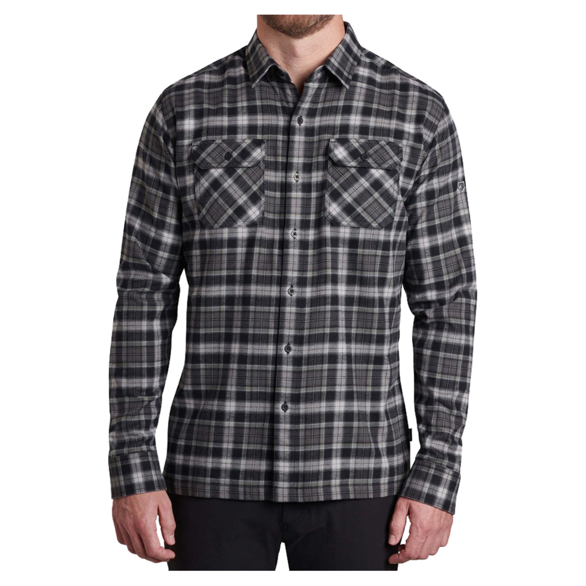 Kuhl Men's Dillingr Flannel - BLACK SAGE - XXXL