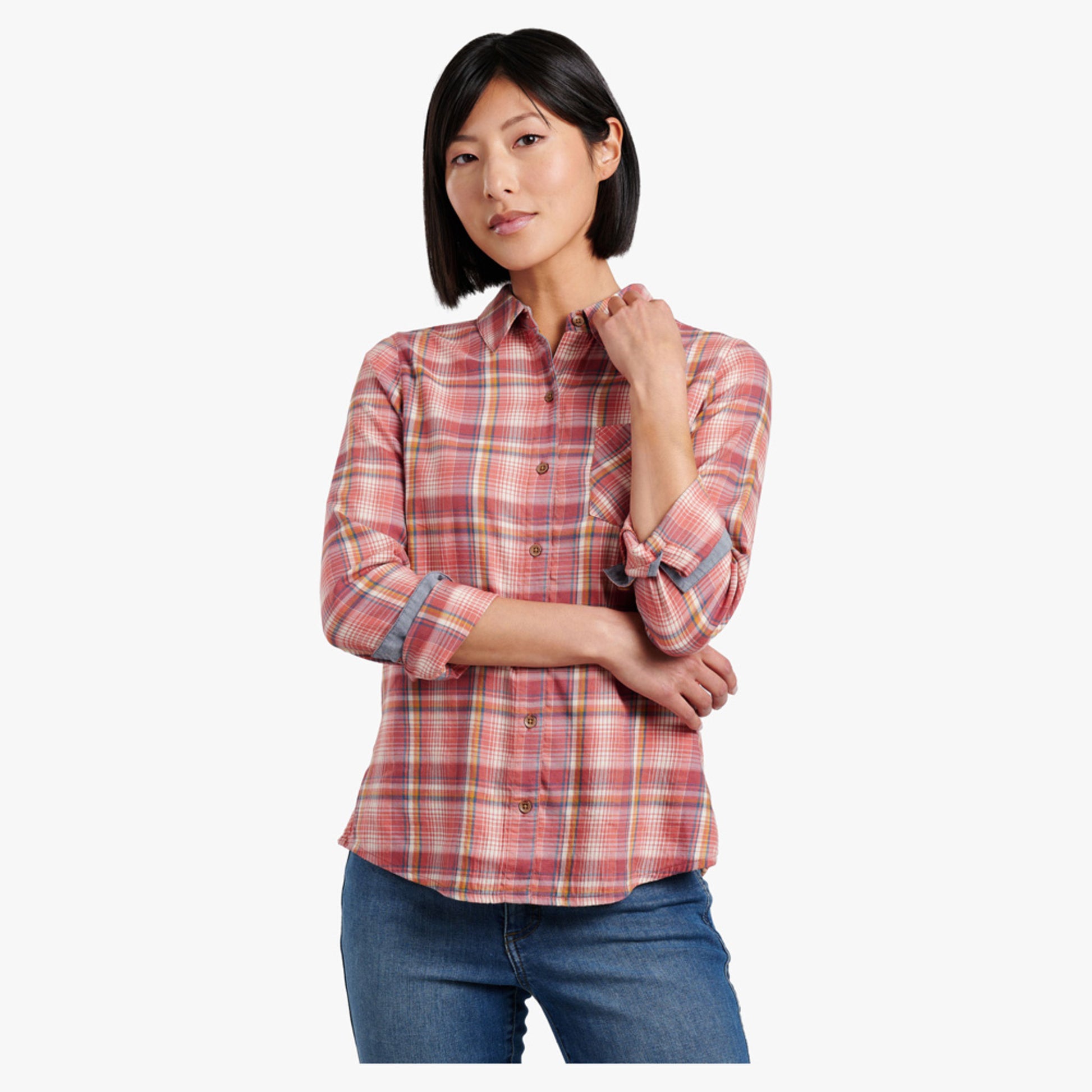 Kuhl Trailside Women's Long Sleeve Shirt - Arabesque - XL