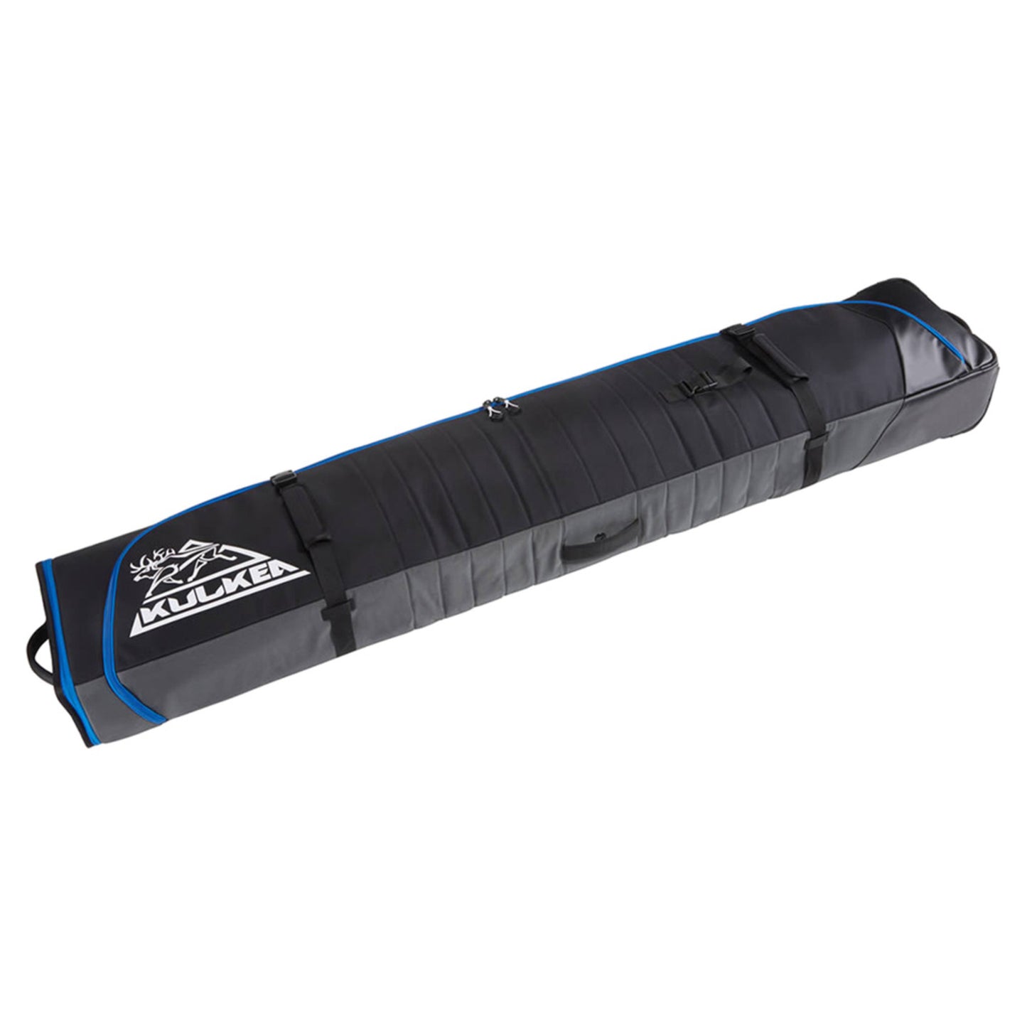 Kulkea Kantaja Double Roller Ski Bag - BLACK_GREY