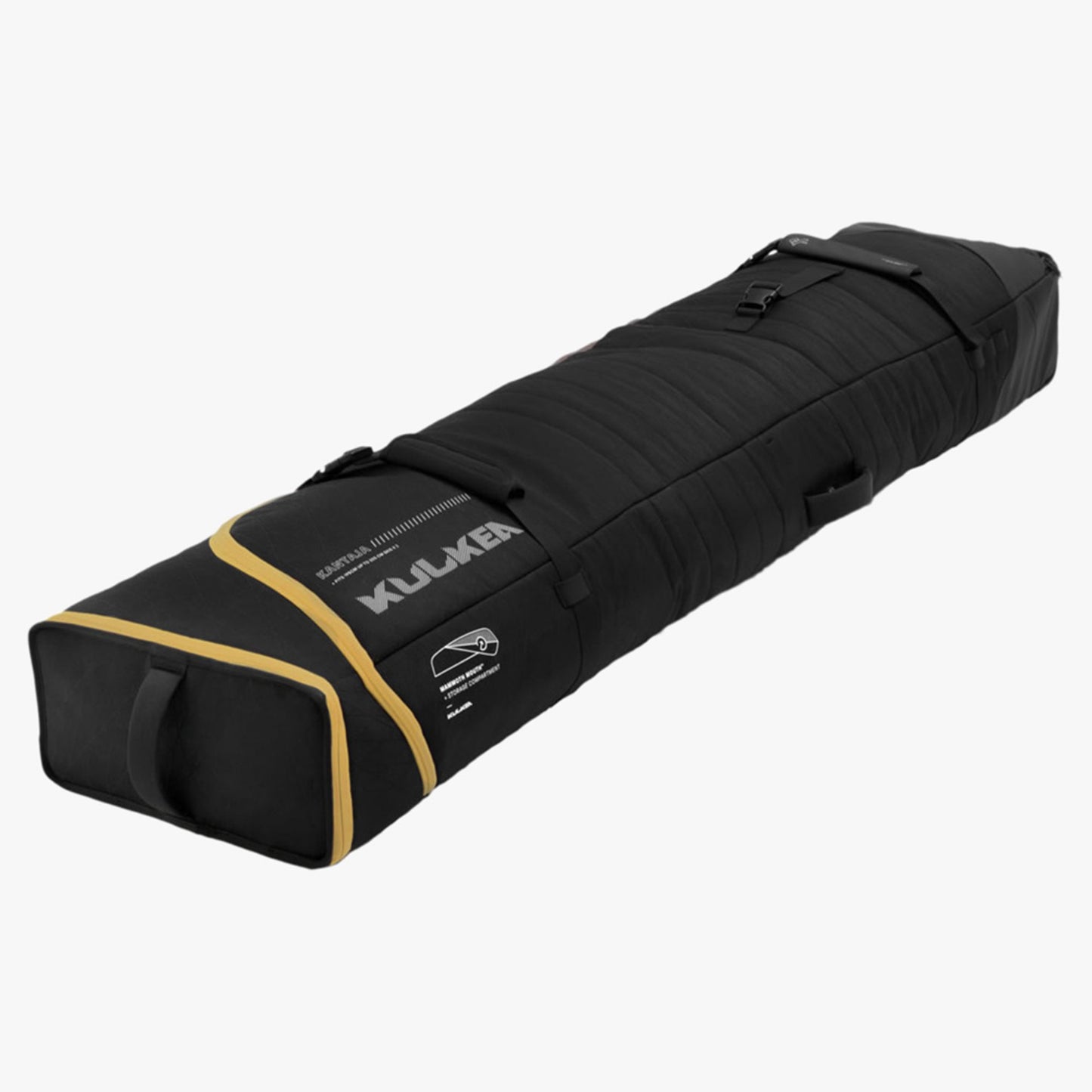 Kulkea Kantaja Double Roller Ski Bag