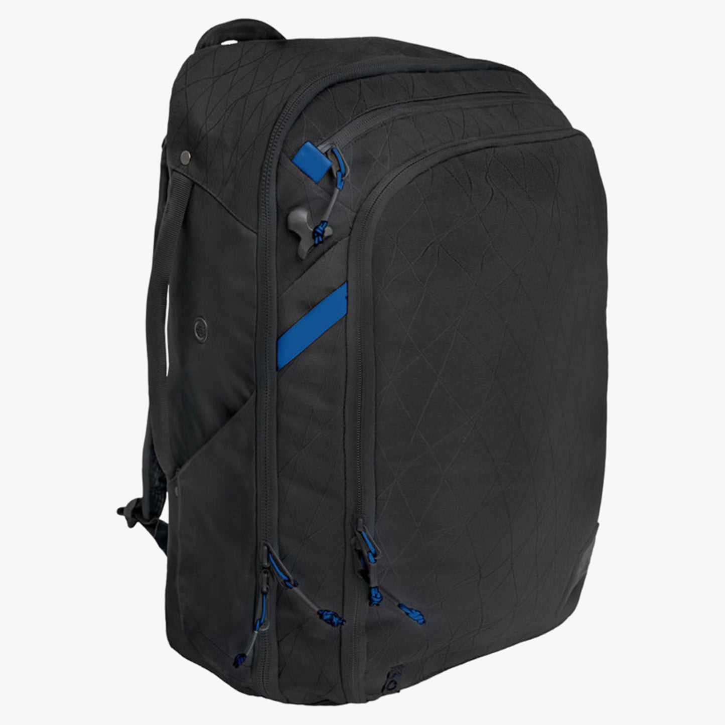 Kulkea Kartta Travel Boot Bag - Black/Blue