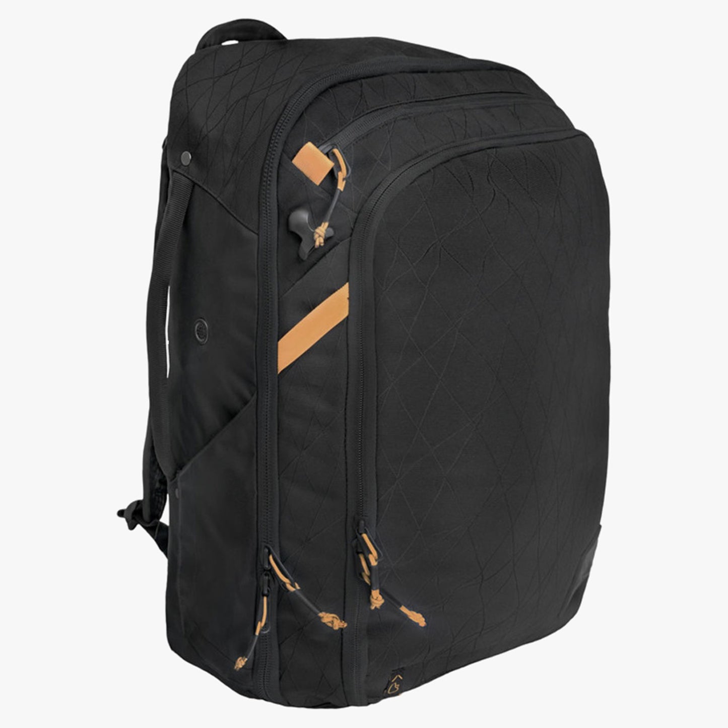 Kulkea Kartta Travel Boot Bag - Black/Gold