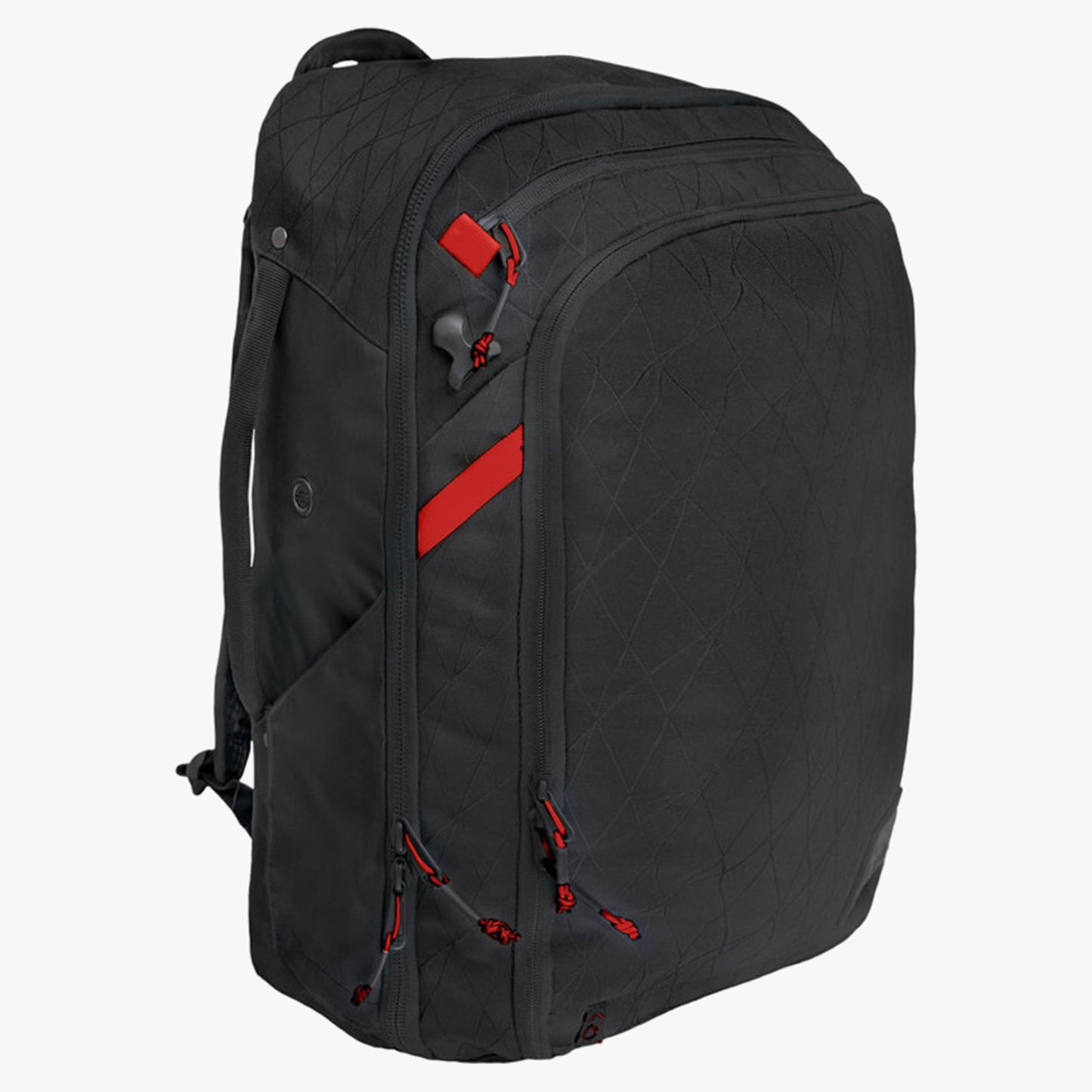 Kulkea Kartta Travel Boot Bag - Black/Red