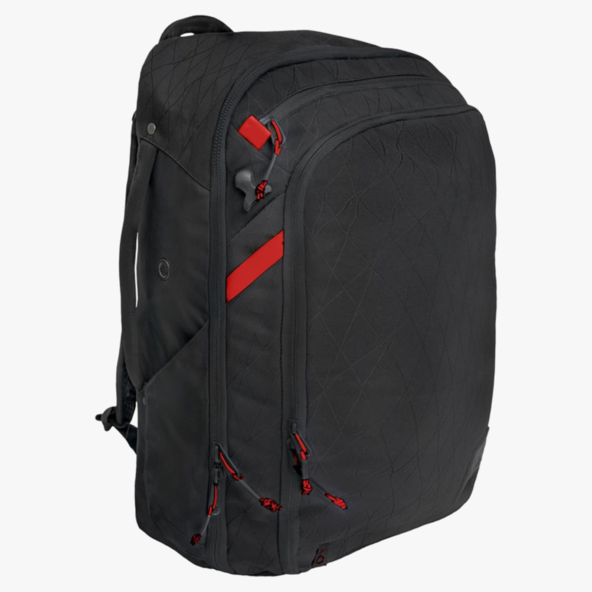 Kulkea Kartta Travel Boot Bag - Black/Red