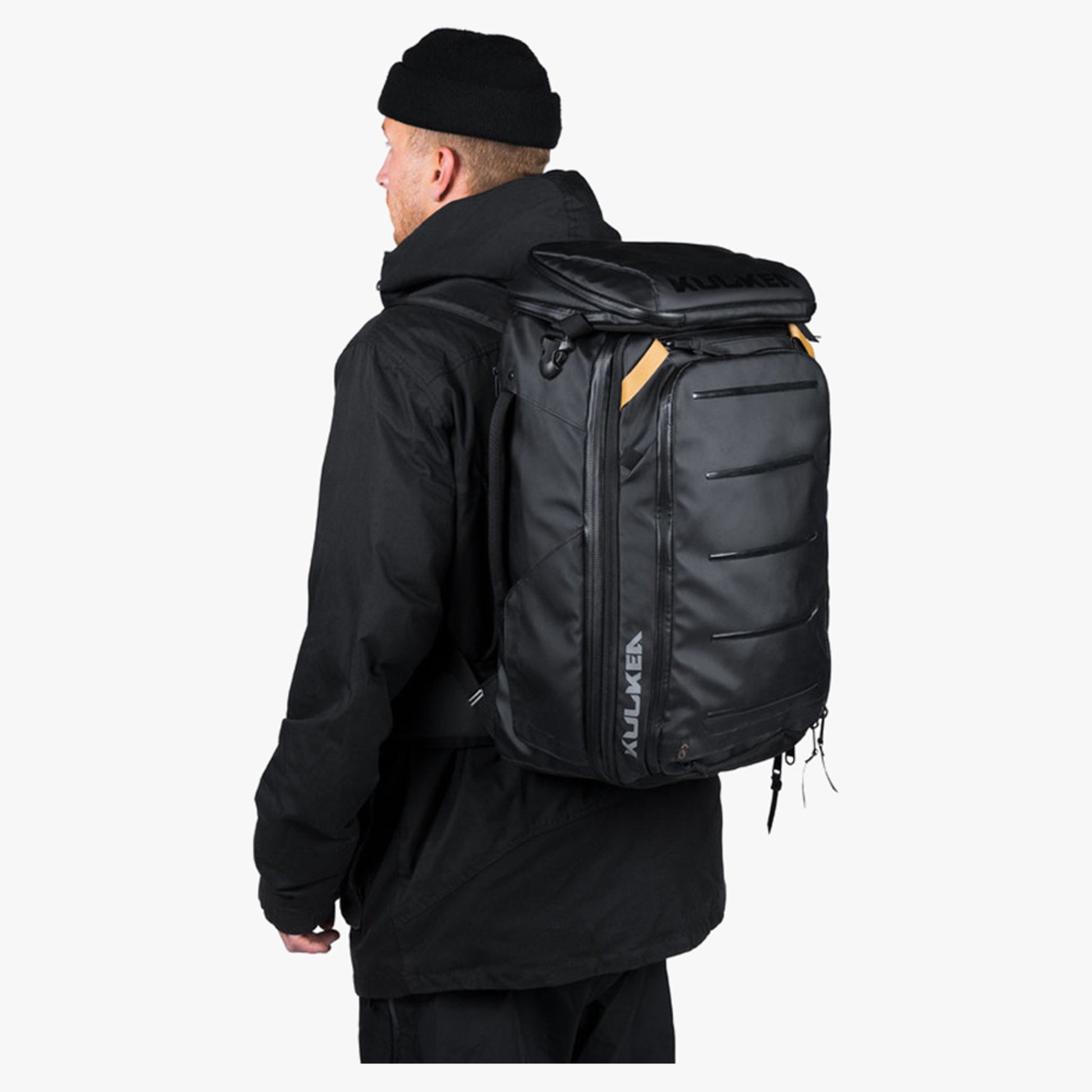 Kulkea Kayda Travel Backpack - Grey/Black
