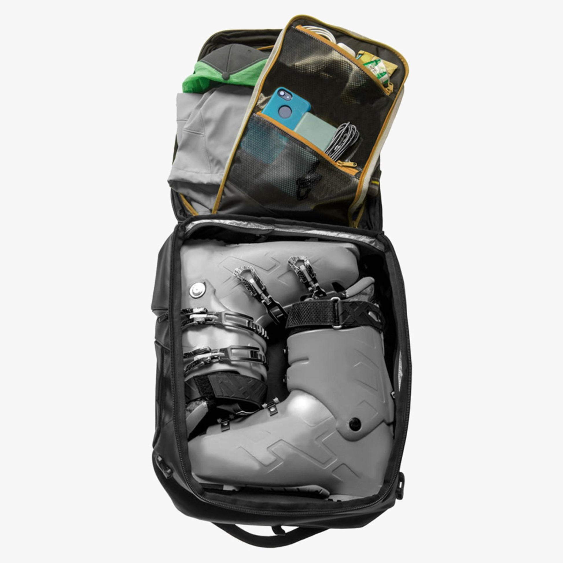 Kulkea Kayda Travel Backpack - Grey/Black