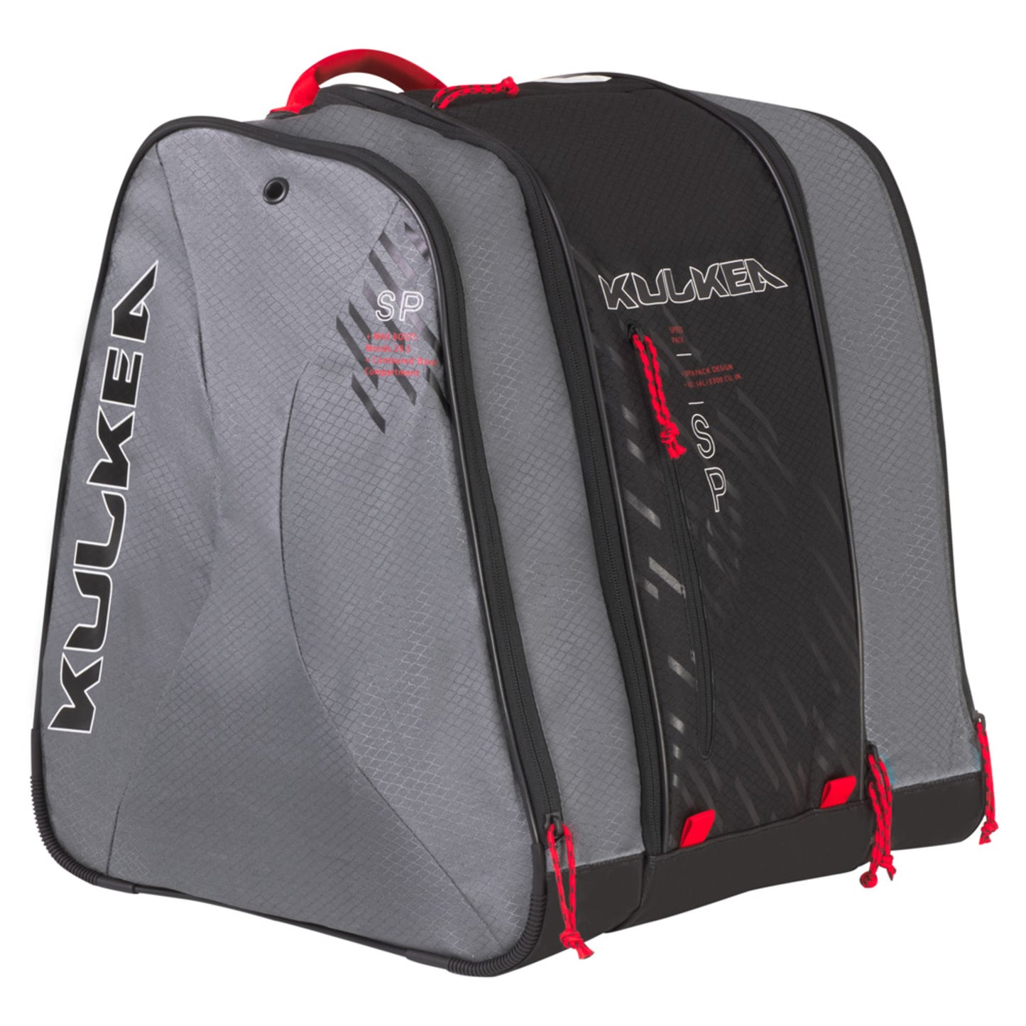 Kulkea Speed Pack Boot Bag - GREY_BLACK_RED