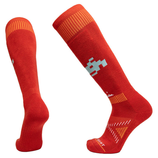 Le Bent Kids Game On Light Snow Sock