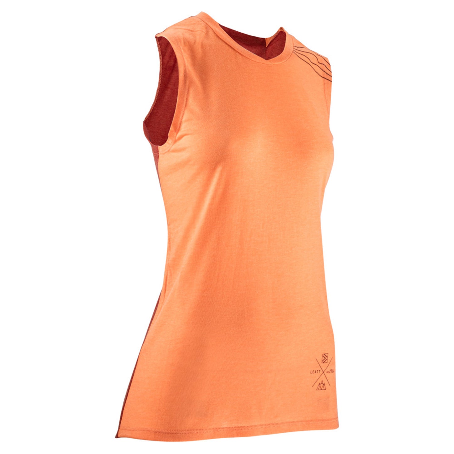 Leatt AllMTN 2.0 Women's MTB Tank Top - PEACH - XL