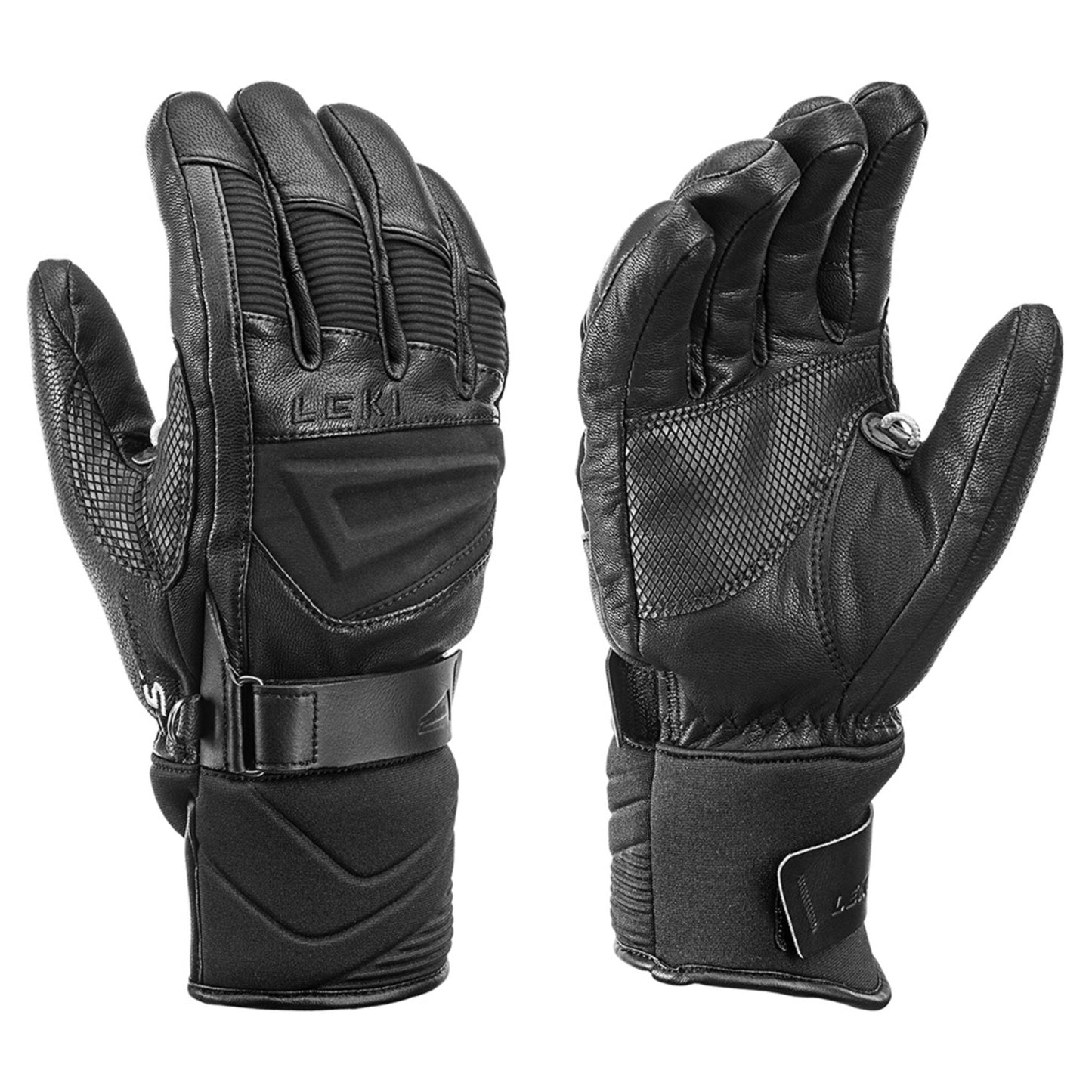 Leki Griffin S Ski Gloves - BLACK - XXL