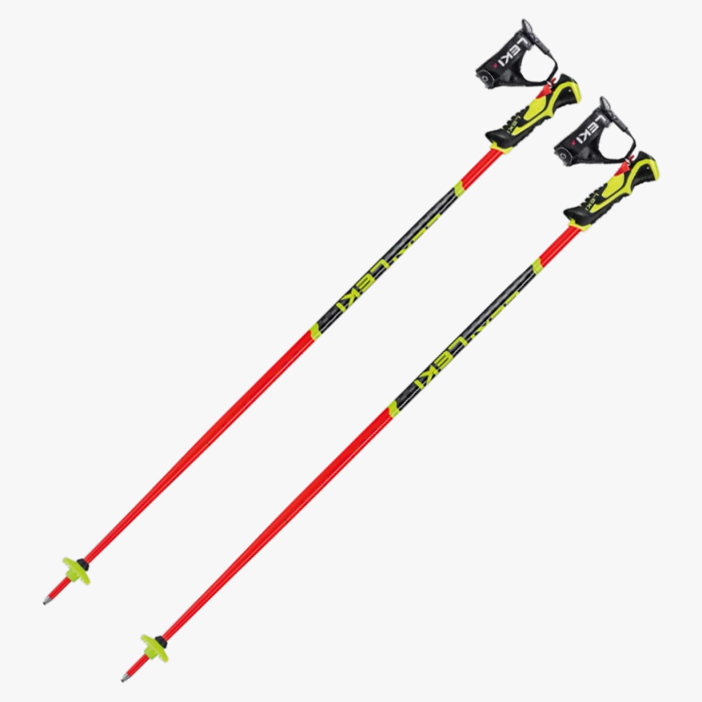 Leki WCR Lite SL 3D Junior Race Ski Pole - Red - 120cm