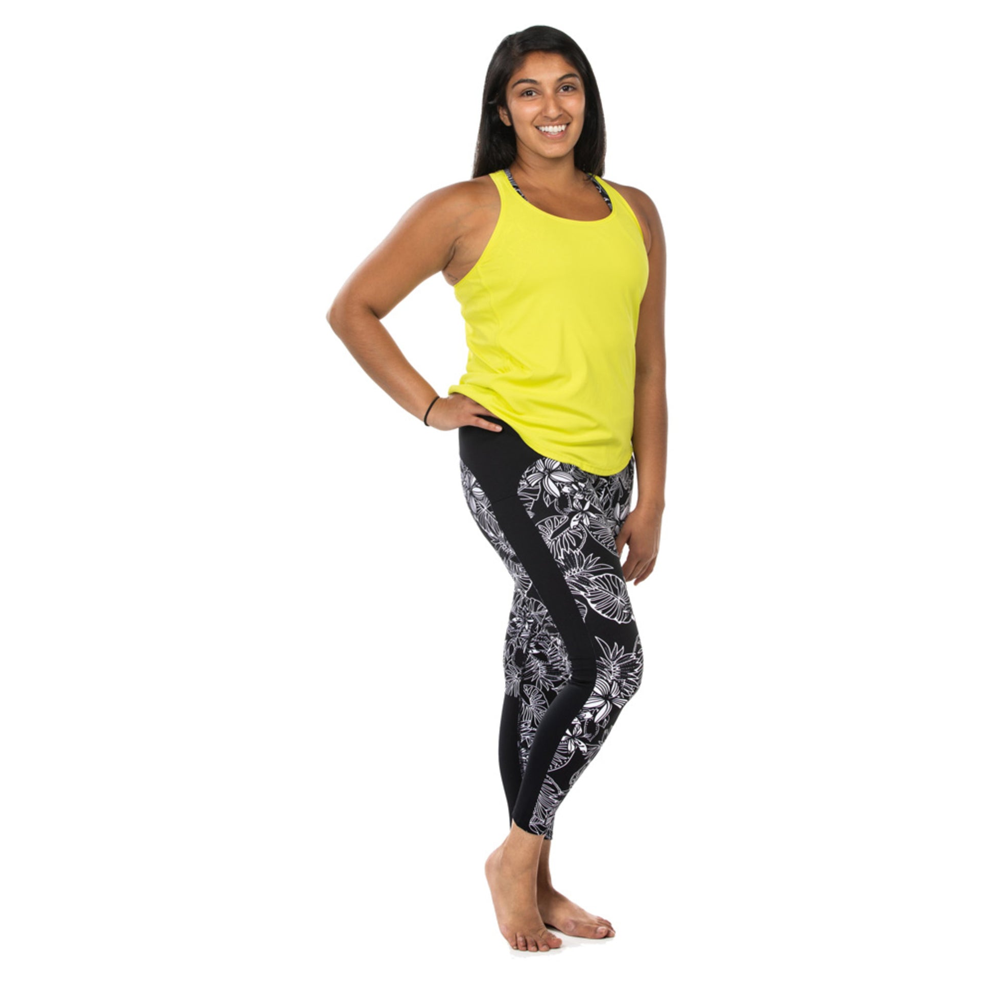 Manathreads Fogo Women's Leggings - MIDNIGHT BLOSSO - XS