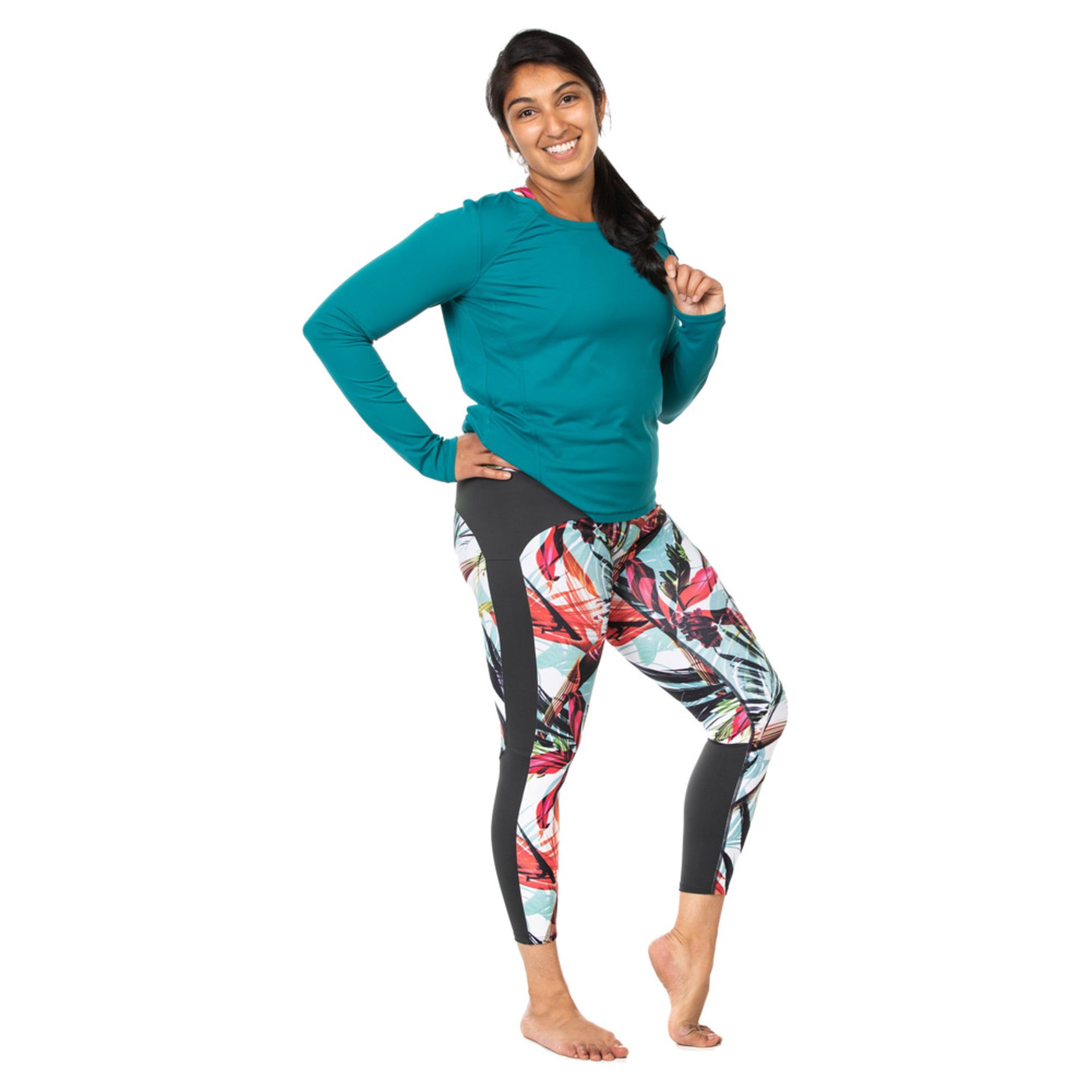 Manathreads Fogo Women's Leggings - PETAL STROKE - XS
