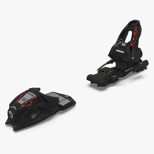 Marker COMP 10 Ski Bindings - BLACK FLO RED