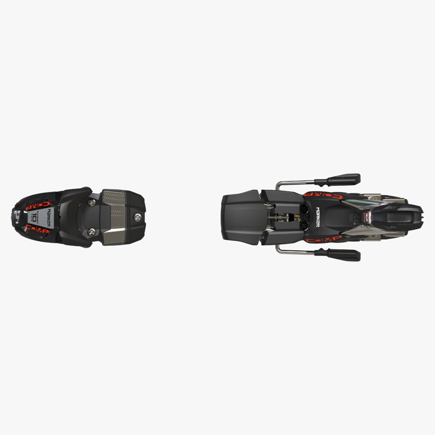 Marker COMP 10 TCX Ski Bindings - BLACK FLO RED