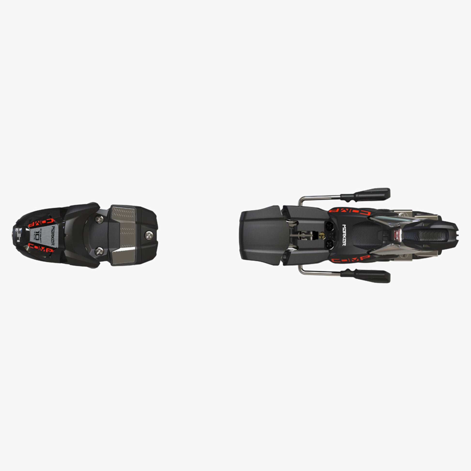 Marker COMP 10 TCX Ski Bindings - BLACK FLO RED