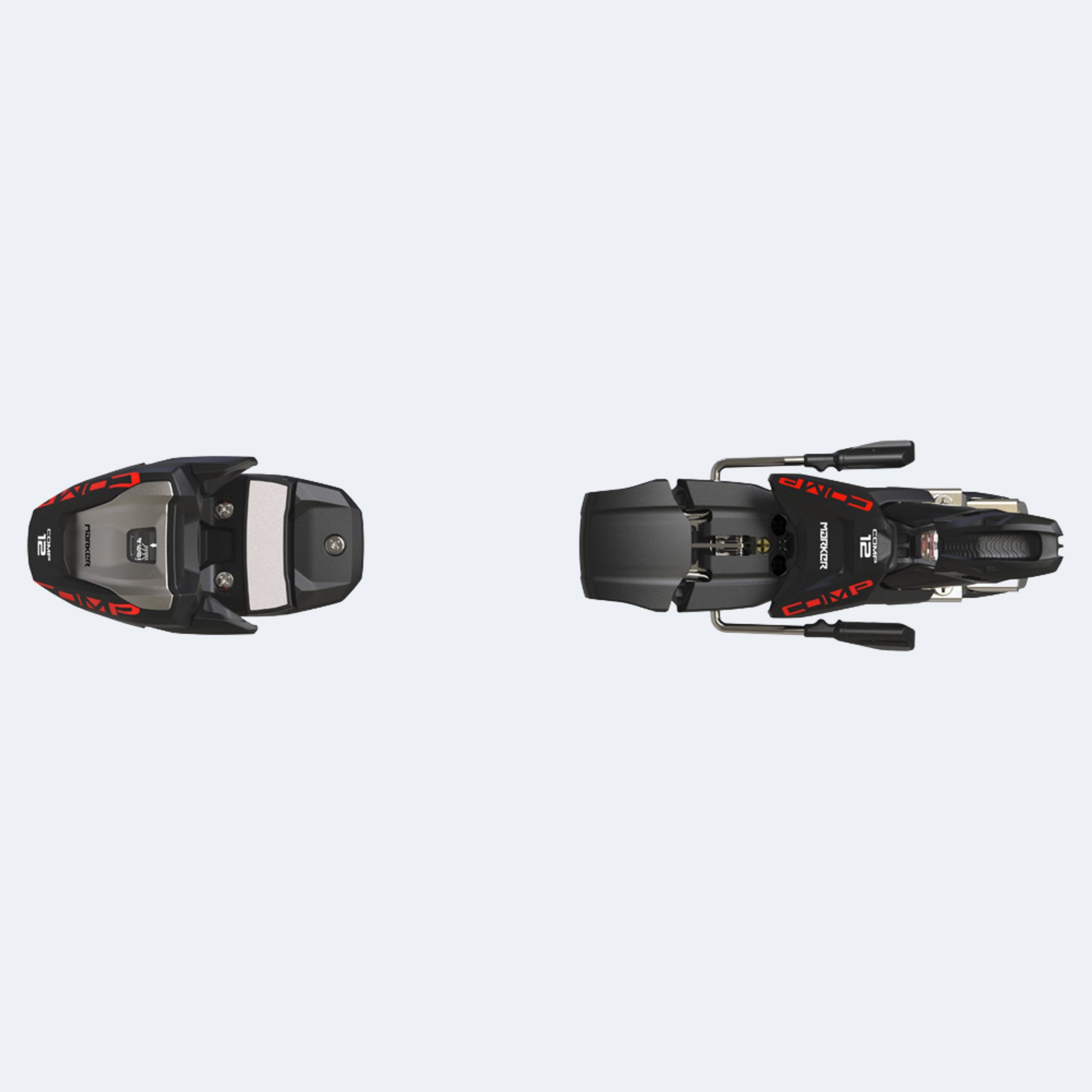 Marker Comp 12 BLACK FLO-RED Bindings