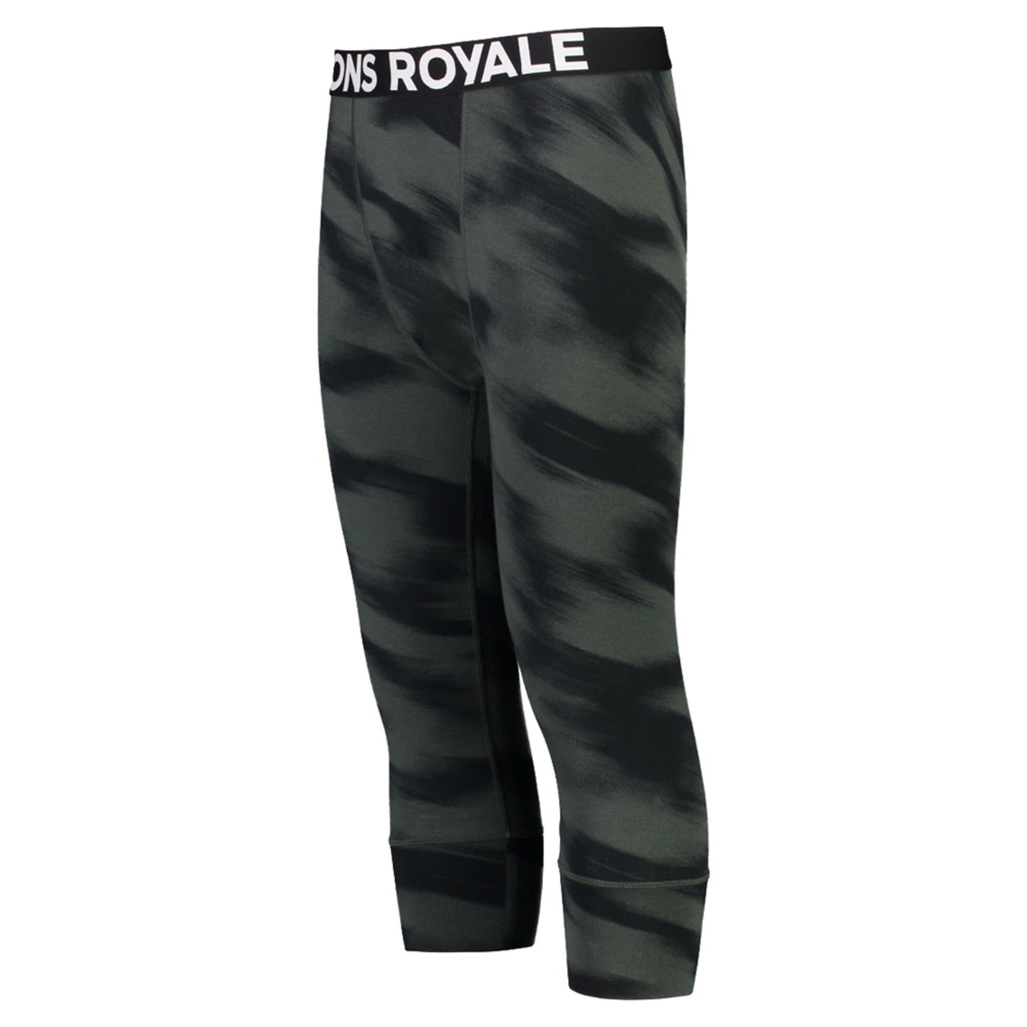 Mons Royale Cascade Marino Flex 200 Men's 3/4 Baselayer Legging - ROSIN MOTION - XL