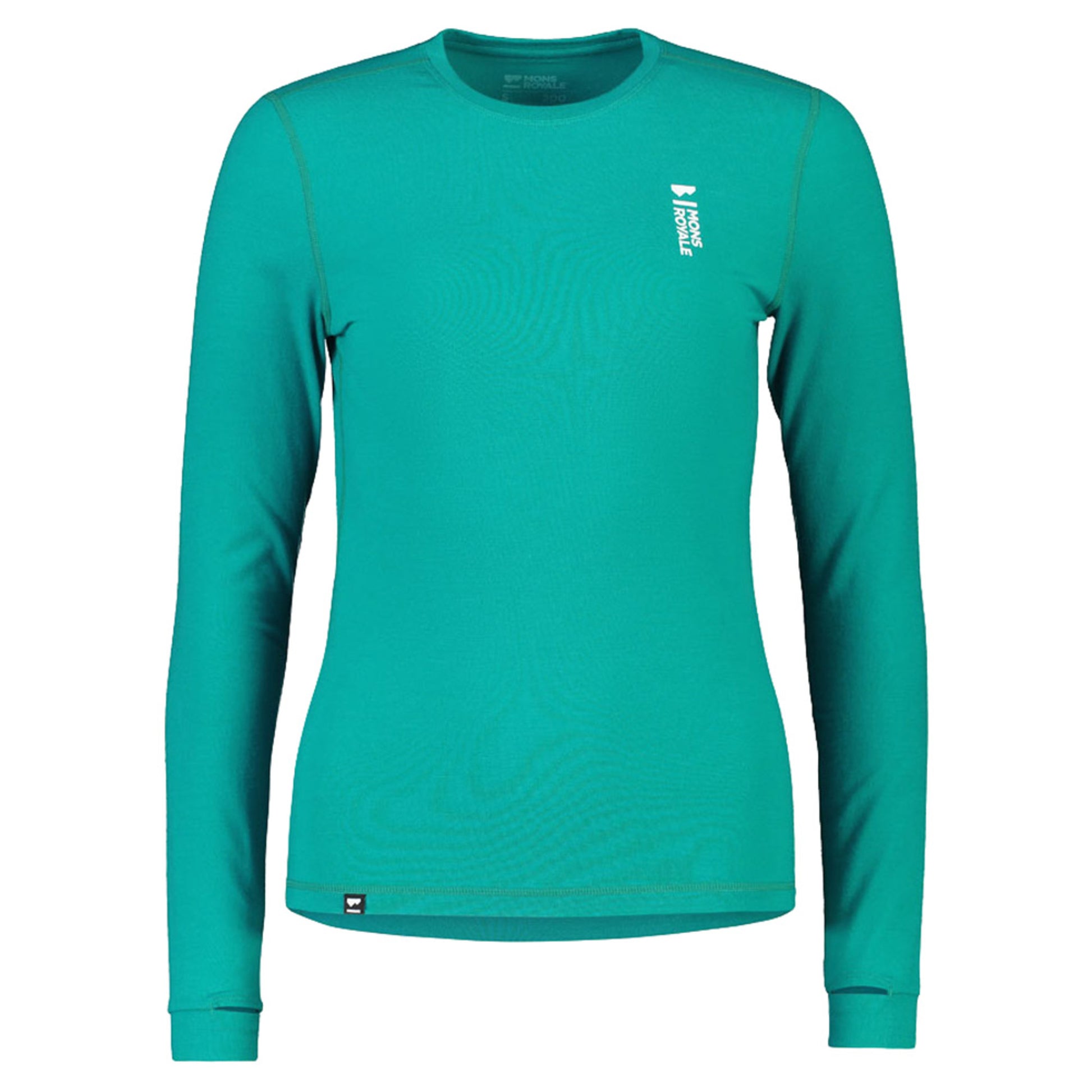 Mons Royale Cascade Marino Flex 200 Women's LS Baselayer Top - MARINA - XS