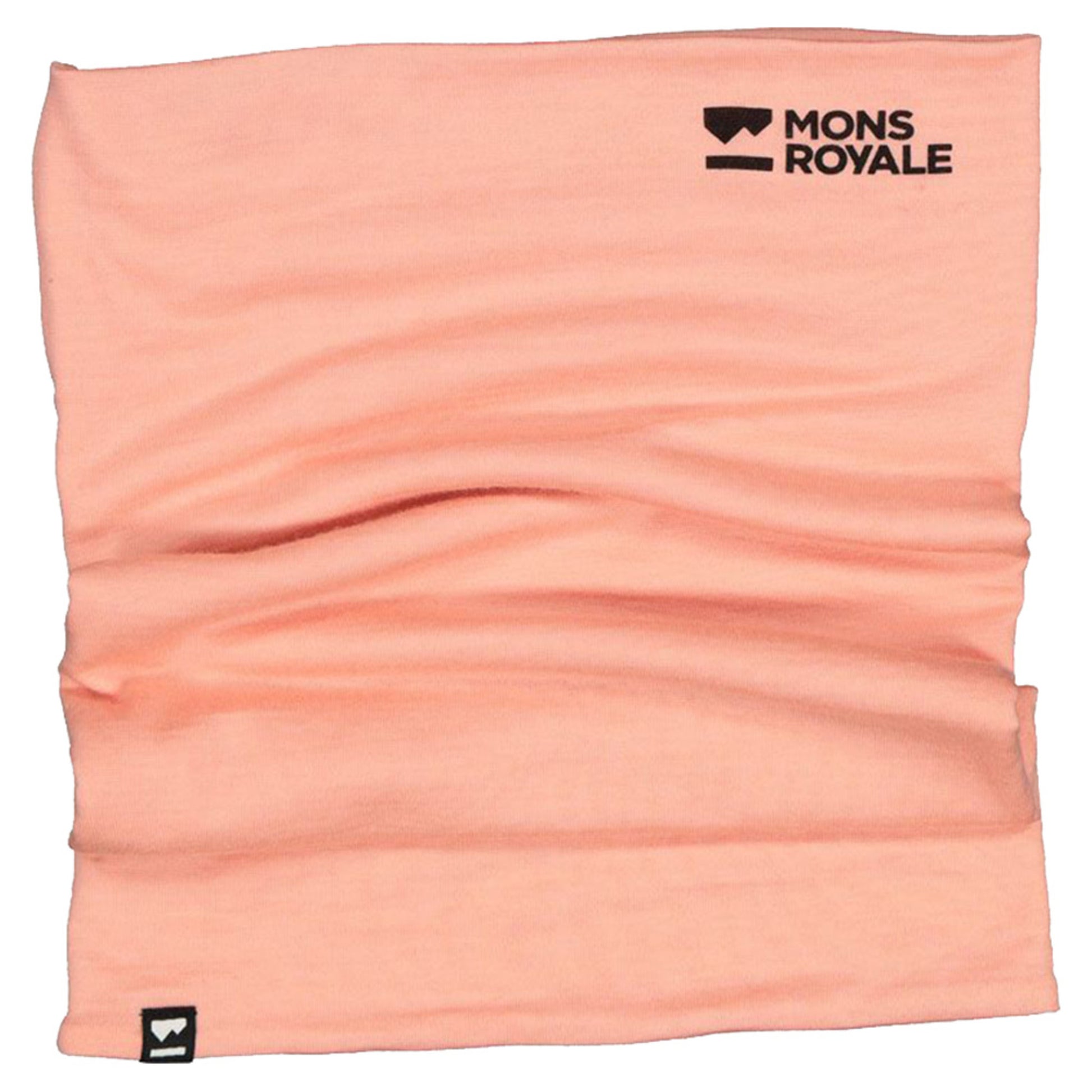 Mons Royale Double Up Unisex Neck Warmer - PEACH