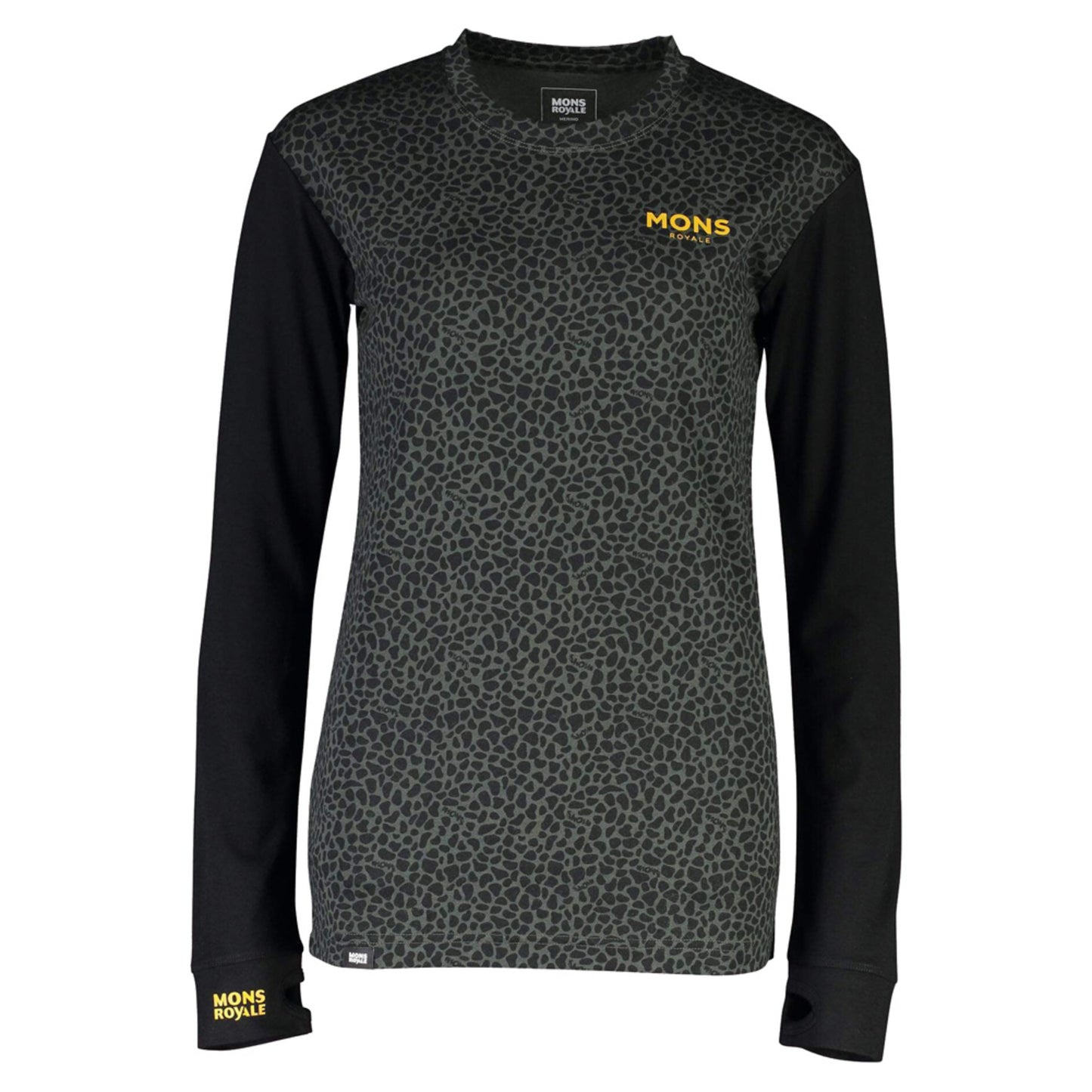 Mons Royale Yotei Women's Baselayer Top - WILD THING - S