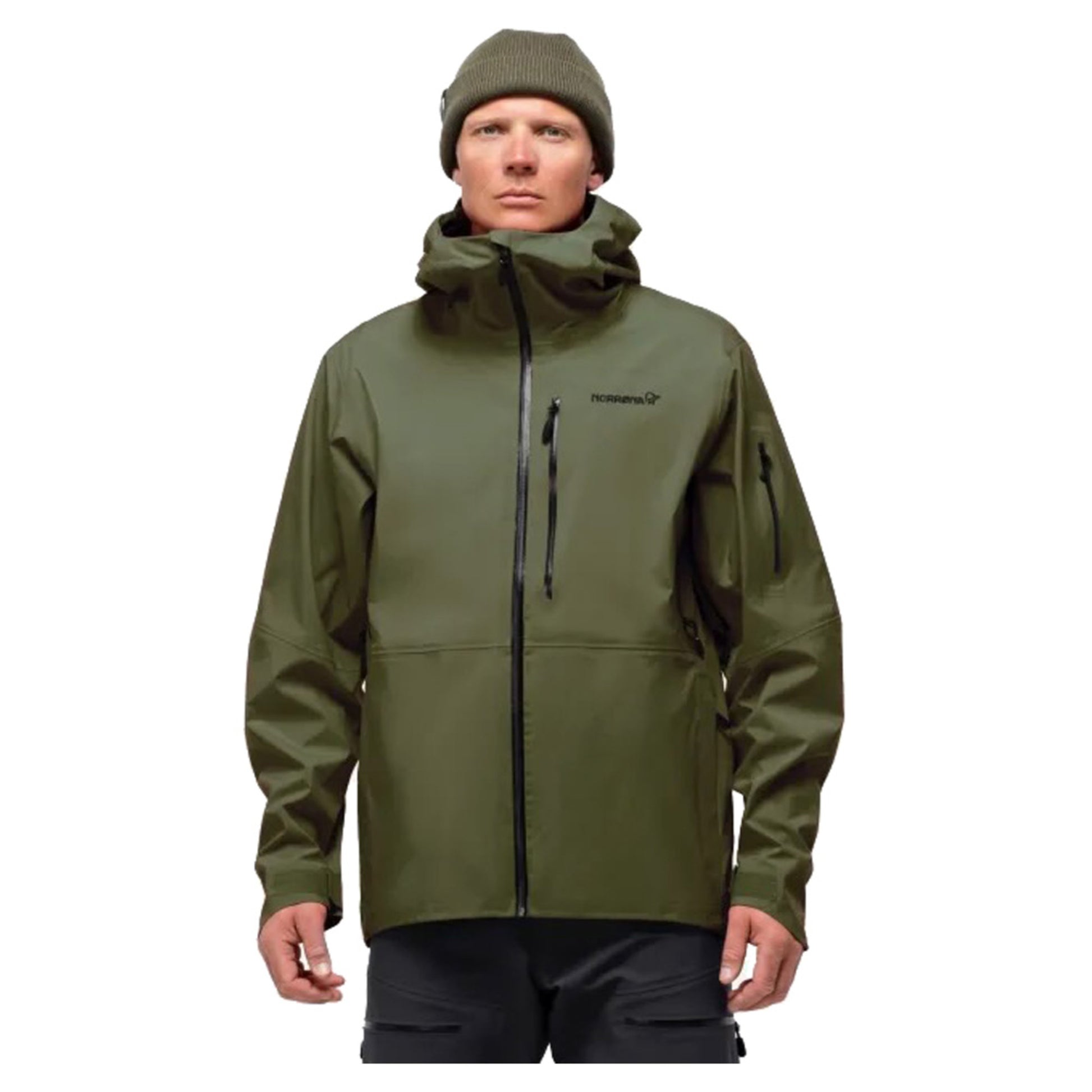 Norrona Lofoten Gore-Tex Shell Men's Jacket - OLIVE NIGHT - XL