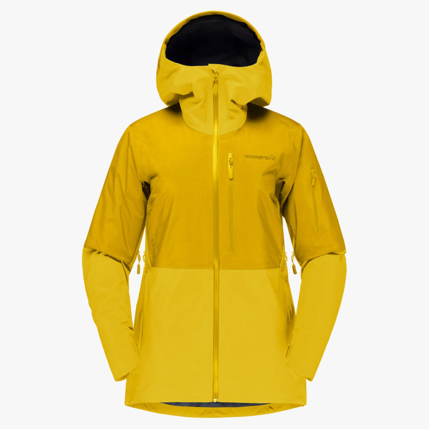 Norrona Lofoten Gore-Tex Shell Women's Jacket - BLAZING YLLW_SU - XS