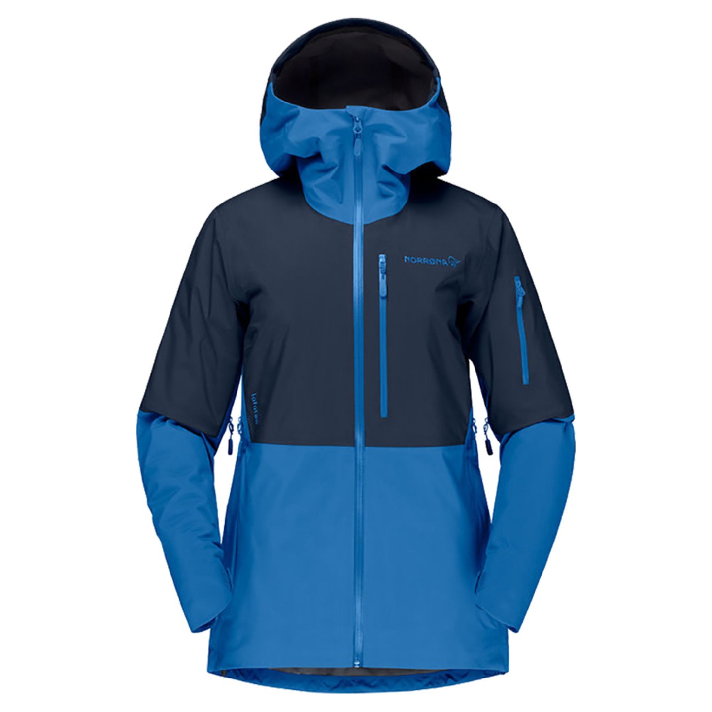 Norrona Lofoten Gore-Tex Shell Women's Jacket - CAMPANULA_INDIG - XS