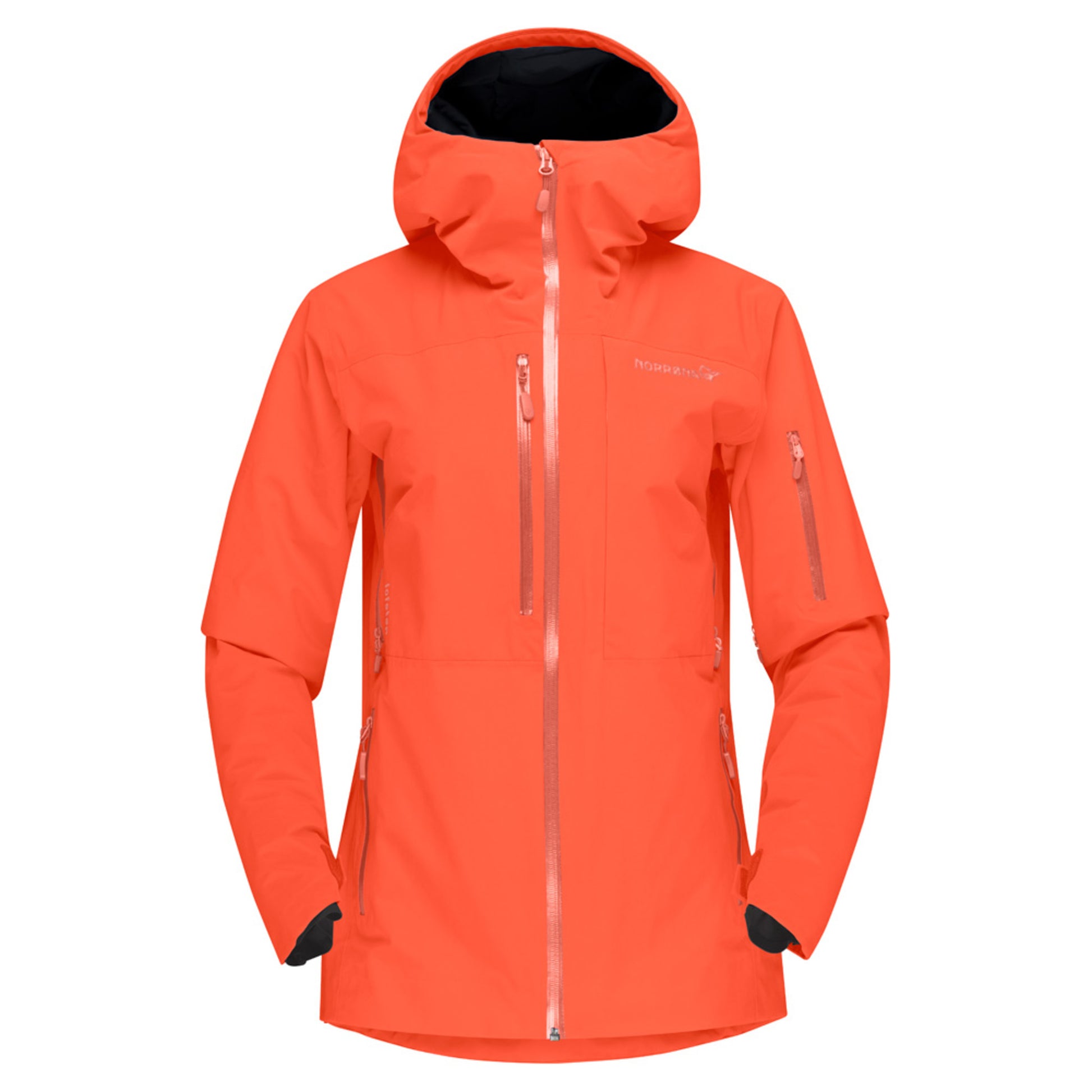 Norrona Lofoten GoreTex Insulated Women's Jacket - ORANGE ALERT - XS