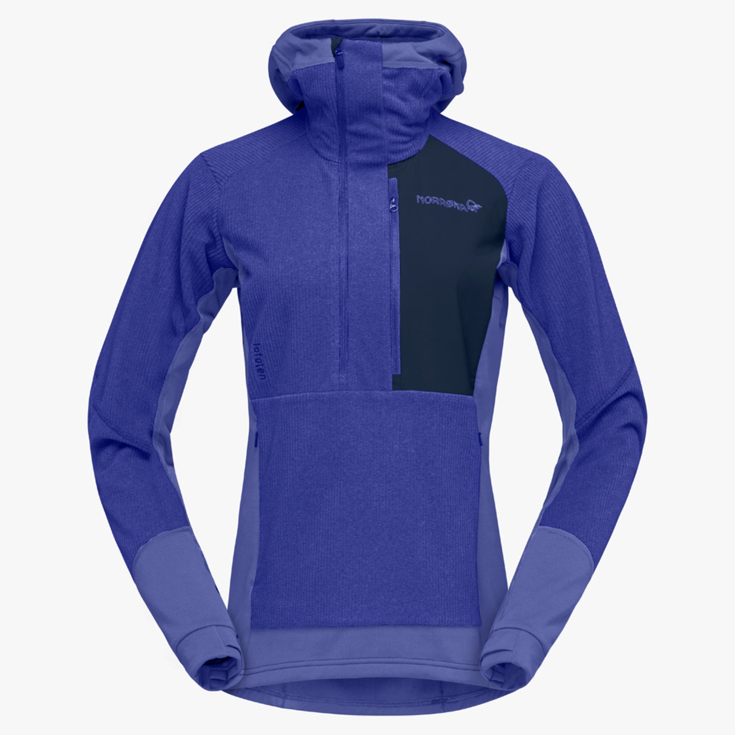 Norrona Lofoten Thermal Pro Women's Hooded Jacket - VIOLET STORM_RO - XS