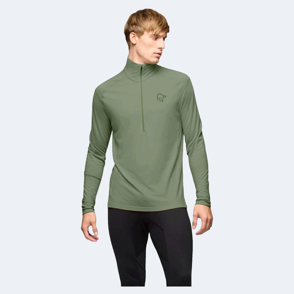 Norrona PureUll Men's Zip Neck