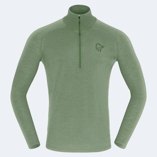 Norrona PureUll Men's Zip Neck